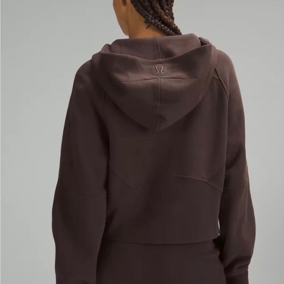 NWT Lululemon espresso oversized full zip scuba M/L RARE Only one on here! - Picture 3 of 6